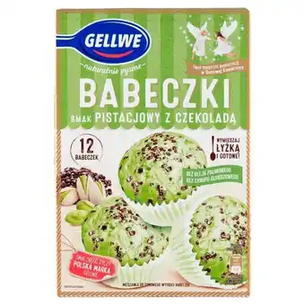 Torimpex Gellwe babeczki smak pistacjowy z czekoladą mieszanka do wypieku 290 g oferta