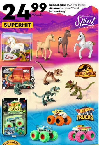 Biedronka Samochód monster truck hot wheels oferta