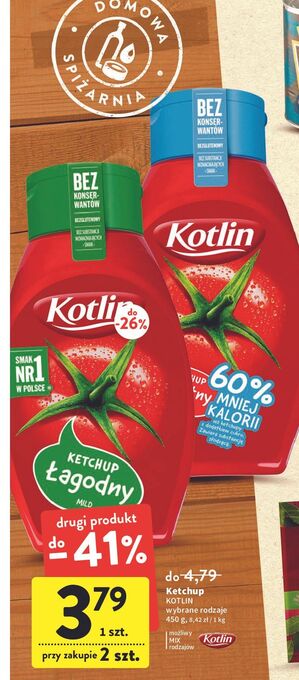 Intermarche Ketchup łagodny kotlin oferta