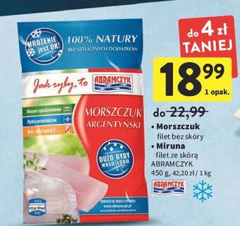 Intermarche Morszczuk filet bez skóry abramczyk oferta