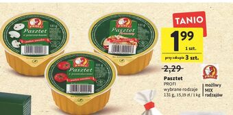 Intermarche Pasztet z drobiem firmowy profi wielkopolski oferta