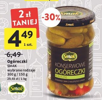 Intermarche Ogóreczki konserwowe smak oferta
