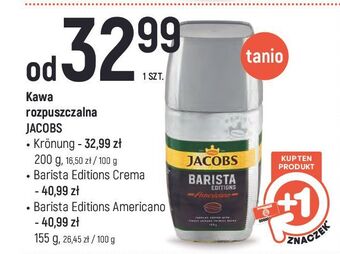 Intermarche Kawa jacobs barista edition americano oferta