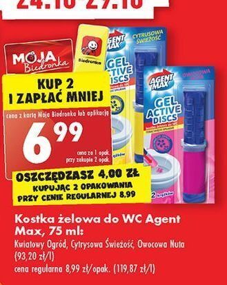 Biedronka Point block owocowa nuta agent max oferta