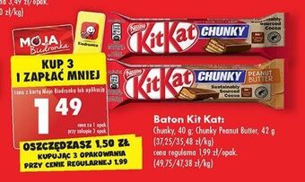 Biedronka Baton kitkat chunky oferta