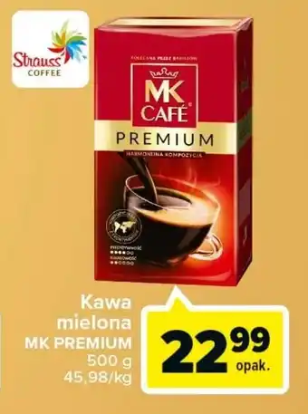 Carrefour mk cafe kawa mielona mk premium 500g oferta