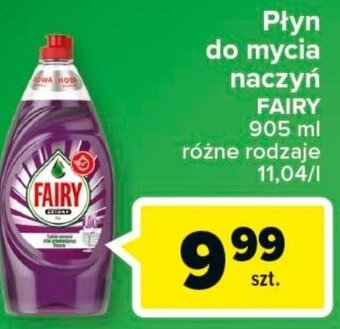 Carrefour fairy płyn do mycia naczyń 905ml oferta