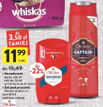 Intermarche Żel pod prysznic old spice captain oferta