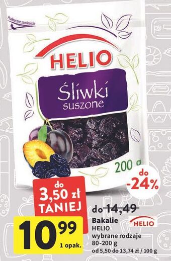 Intermarche Śliwki suszone helio oferta