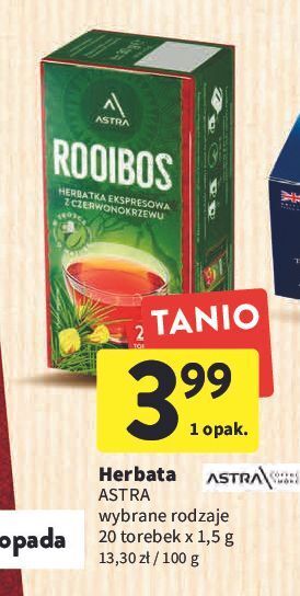 Intermarche Herbata astra rooibos oferta