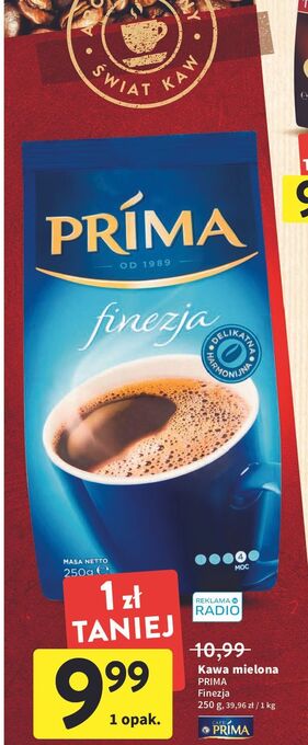 Intermarche Kawa cafe prima finezja oferta