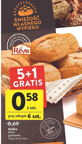 Intermarche Bułka grahamka reva oferta