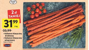 Intermarche Kabanosy wieprzowe tarczyński oferta
