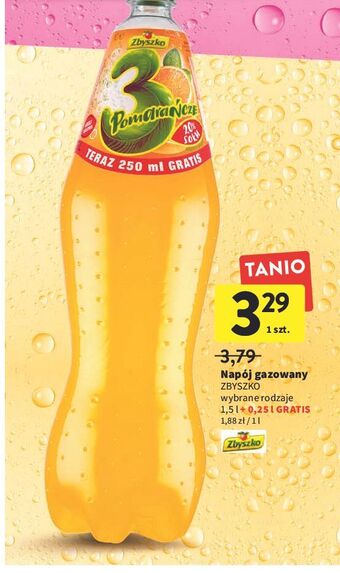 Intermarche Napój zbyszko 3 pomarańcze oferta