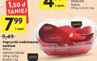 Intermarche Papryczki czereśniowe nadziewane serkiem perla antipasti oferta