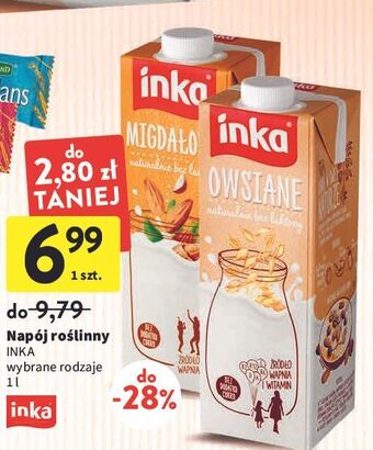 Intermarche Napój owsiany inka owsiane oferta