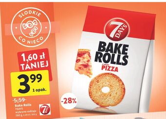 Intermarche Bake rolls pizza 7 days rolls oferta