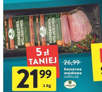 Intermarche Konserwa wojskowa lukullus oferta
