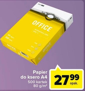 Carrefour papier do ksero a4 500 kartek oferta