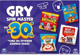 Carrefour gry spin master oferta