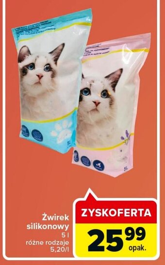 żwirek silikonowy 5l