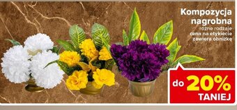 Carrefour kompozycja nagrobna oferta