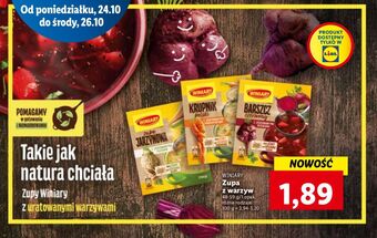 Lidl Zupa jarzynowa winiary nasza specjalność oferta