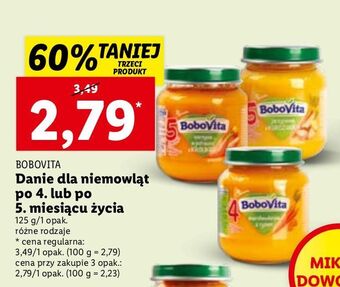 Lidl Zupka jarzynowa z kurczakiem bobovita oferta