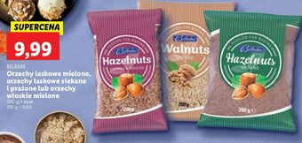 Lidl Orzechy laskowe siekane i prażone belbake oferta
