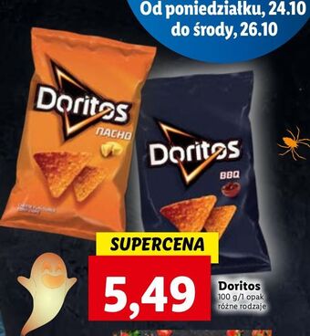 Lidl Natchosy bbq doritos oferta