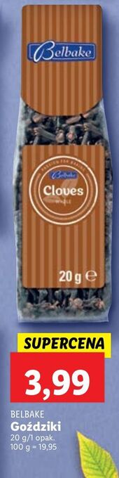 Lidl Goździki belbake oferta