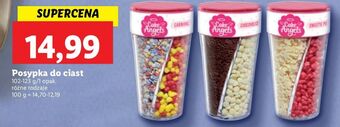 Lidl Posypka chocoholics sprinkles cake angels oferta