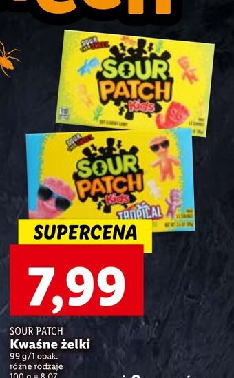 Żelki kids sour patch