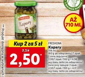 Lidl Kapary freshona oferta