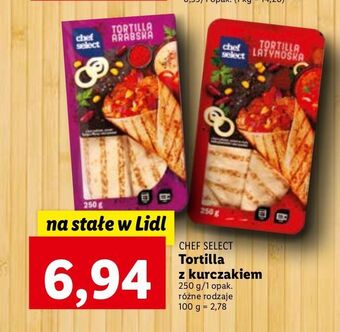 Lidl Tortilla latynoska chef select oferta