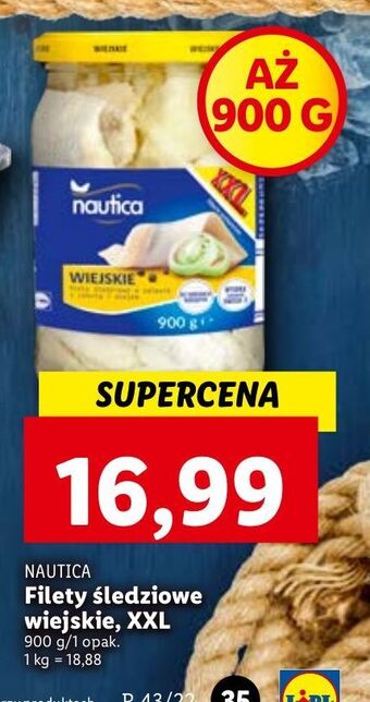 Lidl Filety śledziowe wiejskie nautica schwartz oferta
