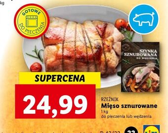 Lidl Mięso sznurowane do pieczenia lub wędzenia rzeźnik codzienna dostawa oferta