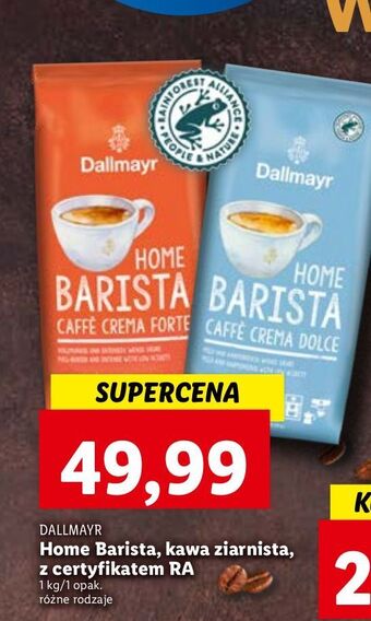 Kawa dallmayr home barista caffe crema dolce