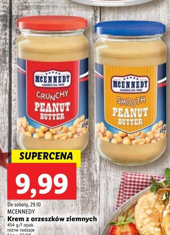 Lidl Masło orzechowe smooth mcennedy oferta