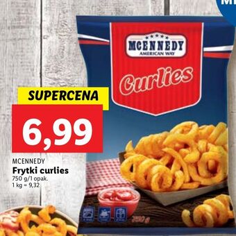 Lidl Frytki curlies classic mcennedy oferta