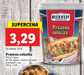 Lidl Cebula prażona mcennedy oferta