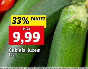 Lidl Cukinia oferta