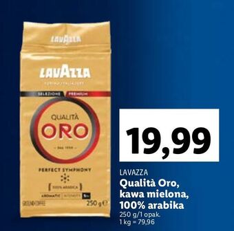 Lidl Kawa lavazza qualita oro oferta
