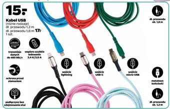 Kabel usb-micro usb 1.2 m