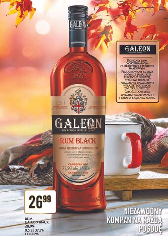 Dino Rum galeon black oferta