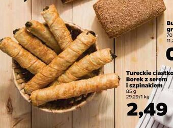 Netto Ciastko borek z serem i szpinakiem oferta
