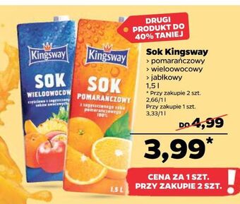 Sok pomarańczowy kingsway