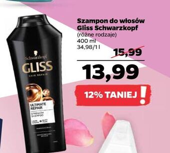 Netto Szampon do włosów gliss kur ultimate repair oferta