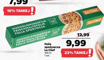 Netto Folia spożywcza 100 m le chef oferta