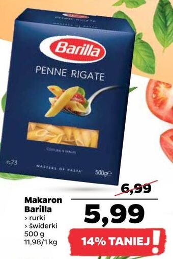 Netto Makaron świderki barilla oferta